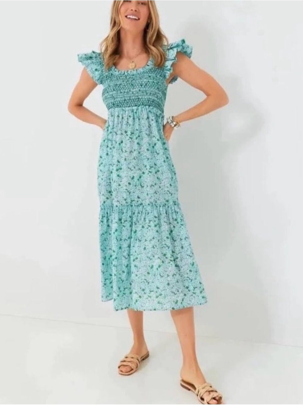 Tuckernuck Mallie Dress in Daylight Blooms